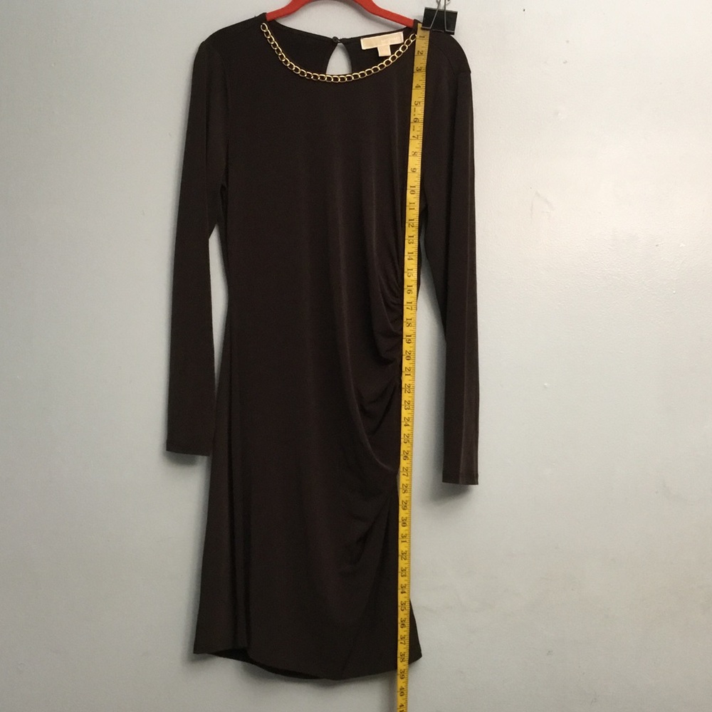 Michael Kors Long Sleeve Sheath Dress